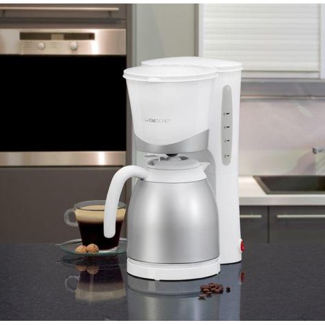 Clatronic KA 3327 cafetera eléctrica blanca 870W (1/2)