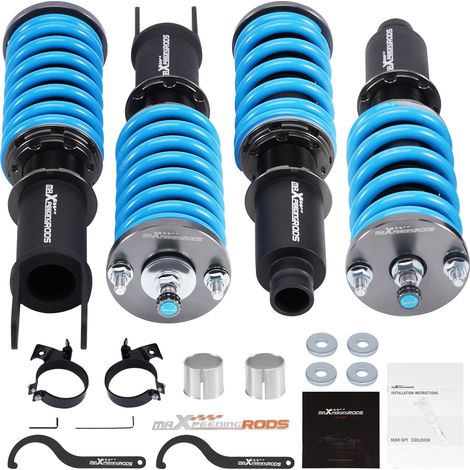 Performance Adjustable Coilover Kit For Honda Civic 1992-2000 EG EH EK EJ (1/5)