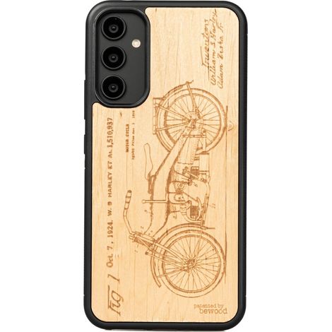 Custodia in legno Bewood per Samsung Galaxy A54 5G HARLEY PATENT ANIEGRE (1/4)