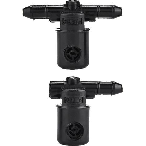 Buse de lavage de pare-brise 2Pcs ABS noir OE 12782509 pour Opel Astra Corsa Zafira (1/5)