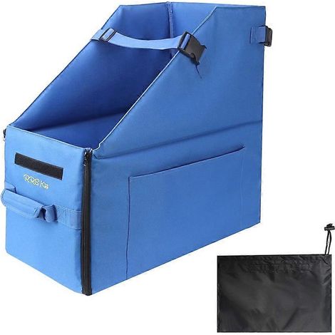 Sac de chargement pliable RRSKIT pour vélos Brompton 14-16 pouces, étanche à la poussière et à l'eau, bleu (1/5)