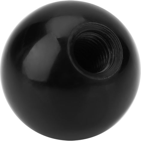 6 Poignées Boules Filetées M12 Diamètre 40mm en Noir pour Machines-Outils (1/5)