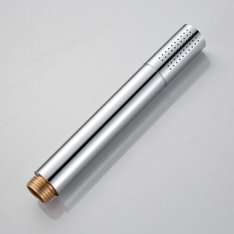Pommeau de douche Pomme de douche en laiton Douchette à main en acier inoxydable (1/4)
