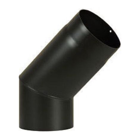 Enregistrer le coude en acier 45 pour les conduits de fumA e 13 cm 130 mm A paisseur 2 mm