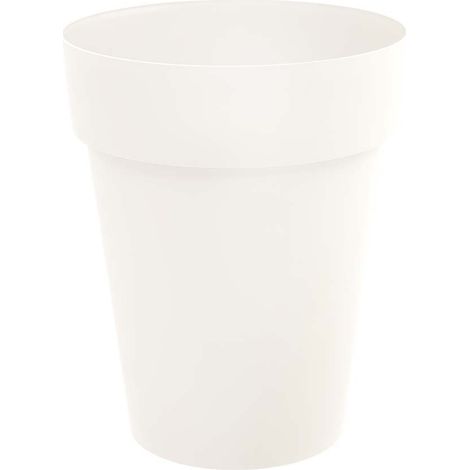 Vase mi-haut Toscane POP Ø44 x 53 cm rond - 50 litres - blanc - EDA