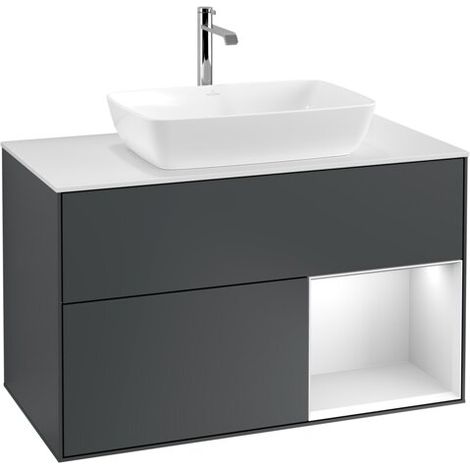 Villeroy & Boch G781MTHG Armoire sous lavabo Finion G78 (1/2)