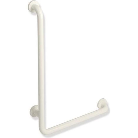 Maniglia angolare Ser 801, d:33, Metallo-Nucleo, AM:750mm, L:500mm bianco puro