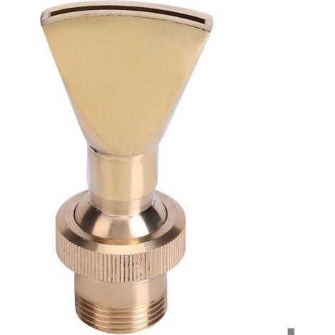 Buse de Pulverisation de Fontaine d'eau, 1/2" DN15 et 3/4" DN20 en Laiton en Forme de Ventilateur Bu (1/5)