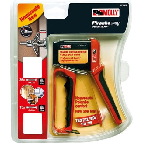 Kit de Alicates + 40 Tarugos Molly + Tornillos - Molly