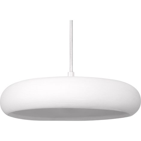 OSRAM Suspension en plâtre DECOR Plaster Pure pour un éclairage d’intérieur moderne, 298 mm, gris foncé, boîtier en métal et plâtre, choix flexible du corps lumineux grâce au culot E27 (1/5)