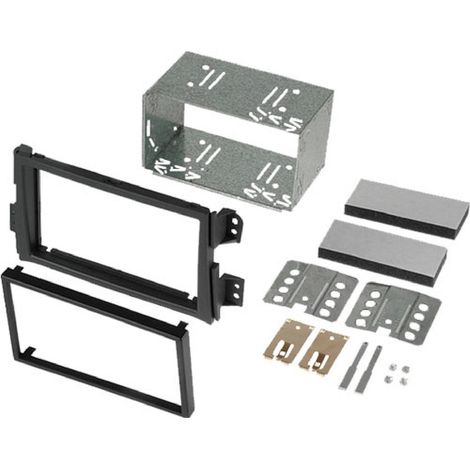 Kit facade compatible avec Opel Agila Suzuki Splash Noir