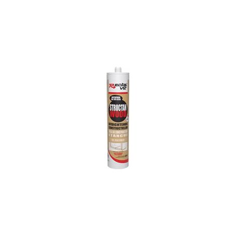 Colle à bois structan - Contenance : 290 mL - Couleur : Bois - RECTAVIT