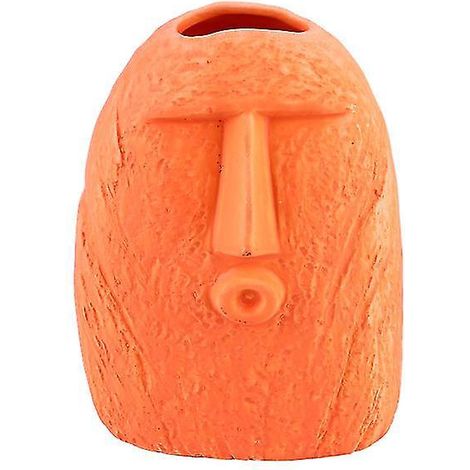 Le nouveau pot de fleurs abstrait à visage (1 pièce)