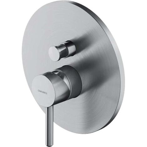 OMNIRES Y - Unterputzarmatur, für 2 Verbraucher, mit Einbaukörper, Nickel gebürstet Y1235NI (1/2)