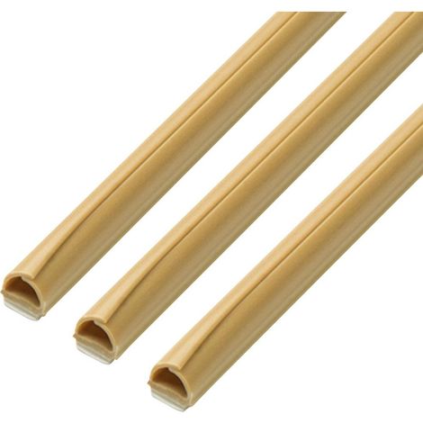 cablefix 160698 Canalina passacavi (L x L x A) 10 x 10 x 1000 mm 1 KIT Beige