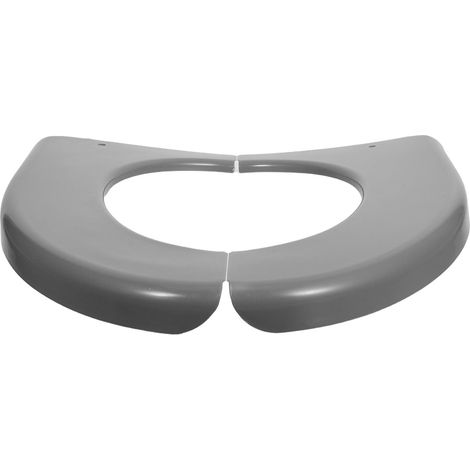 Housse de siège de toilette, portable, pliable, avec coussin d'assise antidérapant, pour adultes, matériau en plastique léger, pour les voyages, le camping et les toilettes publiques, couleur (1/5)