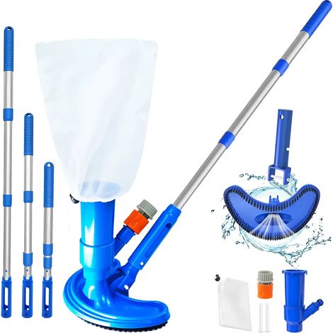 Barredora Aspiradora Con Cepillo Para Piscina (1/5)