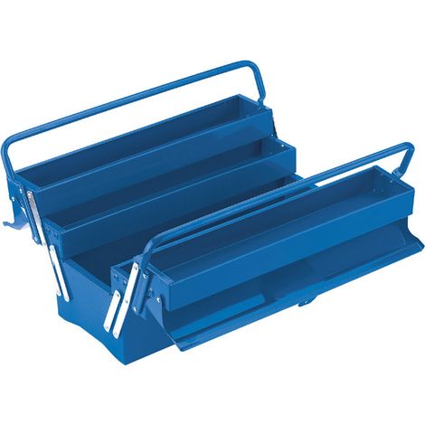 Draper Extra Long 500mm Cantilever Toolbox with Four Trays (495x295x200mm, Model 86671) (1/5)
