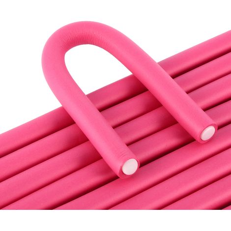 10 Rouleaux Souples pour Cheveux, Curlers Flexibles à Boucles, Outil de Coiffure DIY Magique (1/5)
