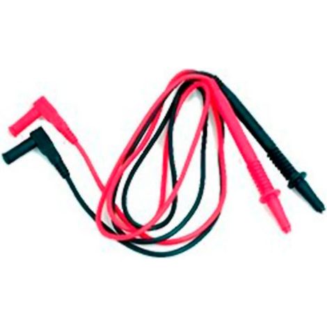 Cordons de Mesure Universels pour Multimètres et Pinces Ampèremétriques Rouge / Noir (1/2)