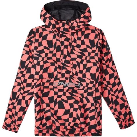 Giacca anorak O'neill Ridge da bambina, rosa a quadri [3500015-34012] taglia 164 (1/2)