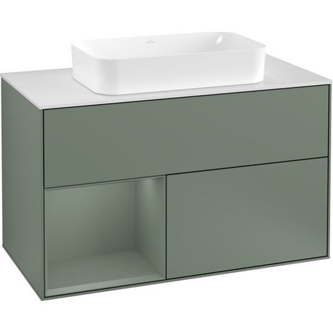 Villeroy & Boch G241GMGM Meuble sous-lavabo Finion G24 (1/2)