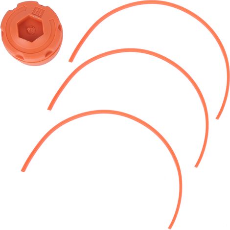 Tête de coupe universelle pour débroussailleuse tondeuse à gazon pièces de rechange outillage jardin (1/5)