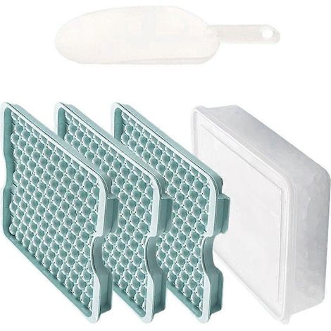 Bac à glaçons rond avec boîte et pinces Mini sphères