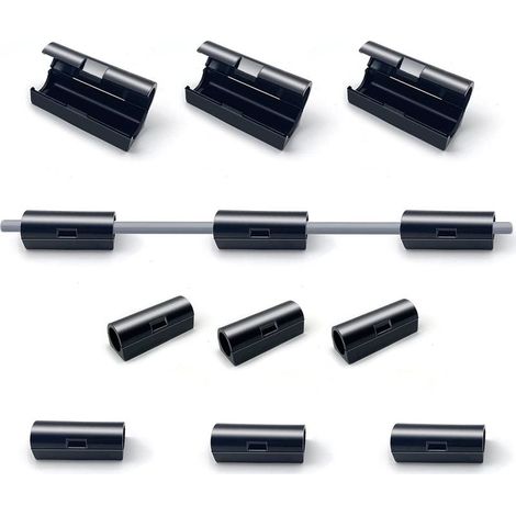 40 Pièces Clips CâBle Organisateur Auto-AdhéSifs, Clips Pour Organisateurs De CâBles, Supports Gestion CâBles Clips Rangement De CâBles, Pour Bureau Et Maison (02 Large) (1/5)