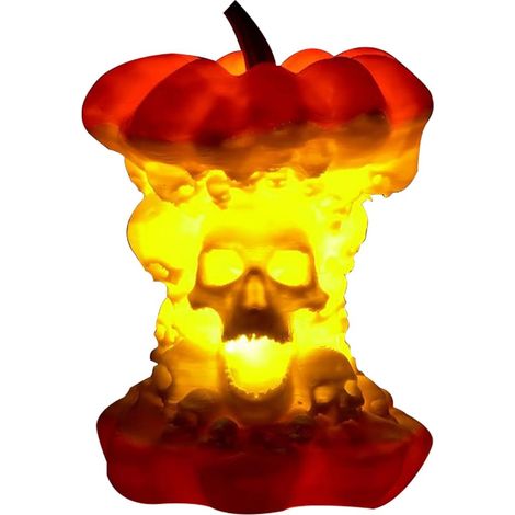 Guirlande légère, ficelle de citrouille en plein air, guirlande de lanterne LED, fête d'automne effrayante, effet vacillant à piles, éclairage décoratif saisonnier, fil orange de 3 m (1/5)