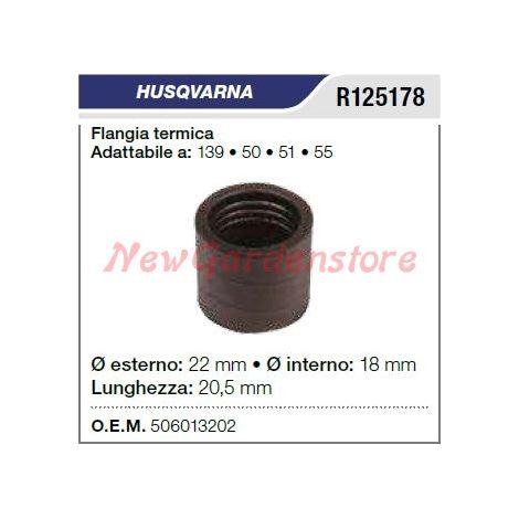Flangia termica aspirazione HUSQVARNA motosega 139 50 51 55 R125178