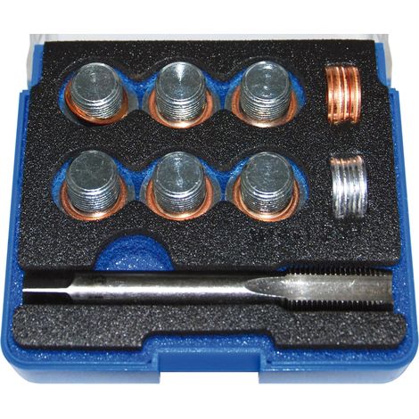 Kit di riparazione per filettatura scarico olio  M14 x 1,25 mm