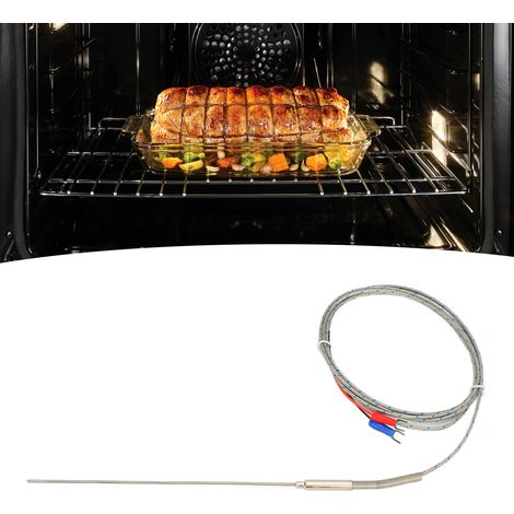 Sonde thermocouple blindée WRNK-191K, capteur haute température, 0-1100℃, flexible, thermocouple blindé avec fil de polyimide, bornes à broches. (1/5)