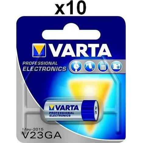 Pile alcaline Varta V23GA 12 volts 38 mAh compacte