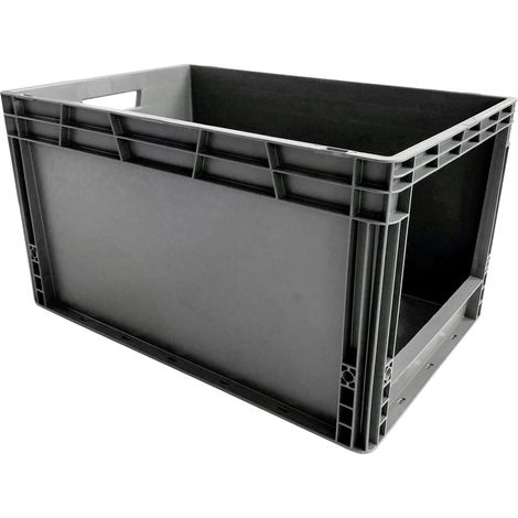 VISO SPK 4632 AV  Sichtlagerkasten   (B x H x T) 400 x 320 x 600 mm Grau 1 St. (1/3)