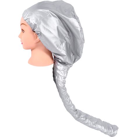 Sèche-cheveux professionnel portable pour salon à domicile, capuchon doux argenté pour soin capillaire (1/5)