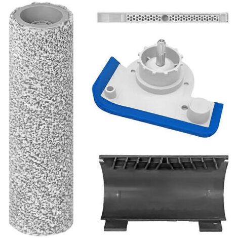 Accessoires pour ECOVACS X8 PRO OMNI, X8 PRO PLUS AI et Yeedi S14 Plus : tambour de lavage, bac à eau, peigne de brosse et couvercle d'extrémité (1/5)