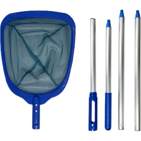Écumoire de piscine, râteau à feuilles pour piscine, accessoires de nettoyage pour spa, râteau à feuilles pour le nettoyage et l'entretien des spas (1/5)
