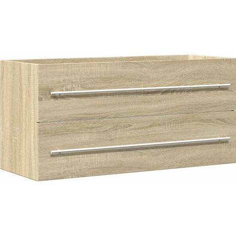 Maison Exclusive - Waschbeckenunterschrank Sonoma-Eiche 100x38,5x
