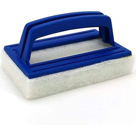 Stück Wasserlinien-Schwammbürste, Schwimmbadreinigungsbürste, Kunststoff-Schwimmbadbürste, Wasserlinienbürste zur Reinigung von Schwimmbädern, Whirlpools, Badewannen und Wänden (14,5 x 8,4 cm) (1/4)