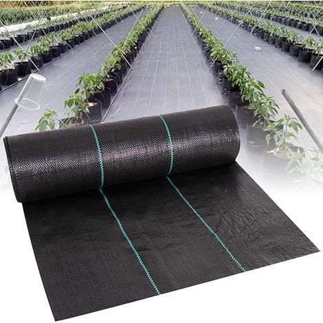 Toile de Paillage, Toile Anti-Mauvaises Herbes, Bache Anti Mauvaises Herbes (1/5)