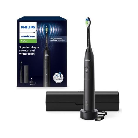 Philips Spazzolino Elettrico Philips Hx7101 02 Sonicare 5300 Black (1/5)