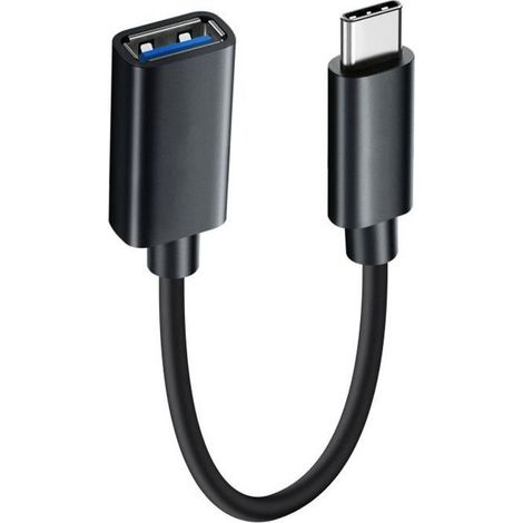 Câble Adaptateur OTG USB-C Vers USB Femelle Universel Type C Xiaomi Samsung Huawei Tablette (1/4)