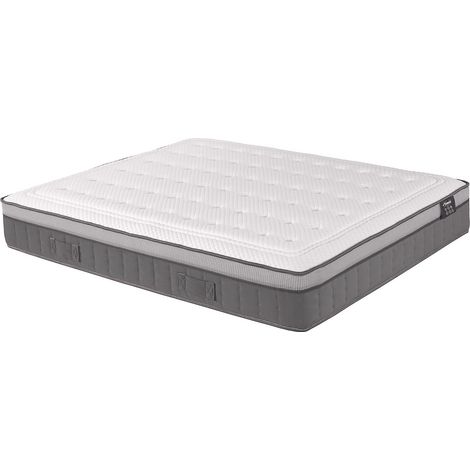 Materasso matrimoniale matrimoniale a molle insacchettate 7 zone e schiuma memory foam 160 x 200 cm ibrido sp. 30 cm - ASGARD di DREAMEA