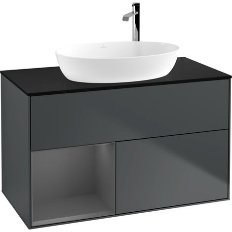 Villeroy & Boch F892GKHG Armoire sous-lavabo Finion F89 (1/2)