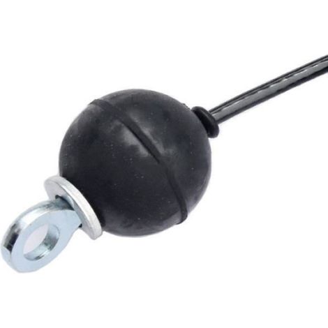 Cable Gymnastique - Acier - 2 m - Systeme Poulie Musculation Domicile - 1 Piece (1/4)