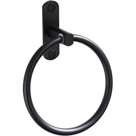 Anneau de Serviette de Salle de Bain Ventouse Porte-Serviette Support Mural Aluminium Porte-Serviette Anneau Porte-Serviette pour Salle de Bain Cuisine (1/5)