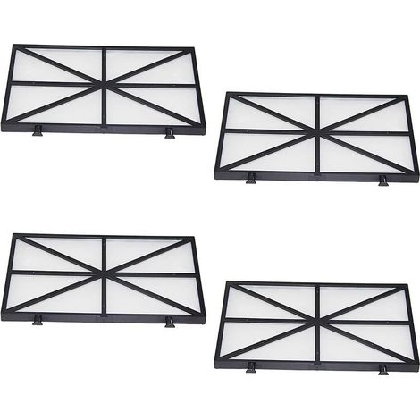 Cartouches filtrantes remplaçables (4 pièces) pour robots aspirateurs de piscine Delfin modèles M200, M400 et M500 – Référence 9991433-R4 (1/5)