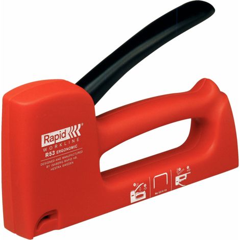 Pinzatrice manuale per graffette tipo 53 da 4 a 10 mm - Rapid Sas