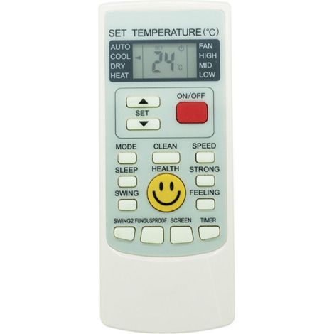 Applicable à la télécommande du climatiseur AUX YKR-H/208E (1/4)
